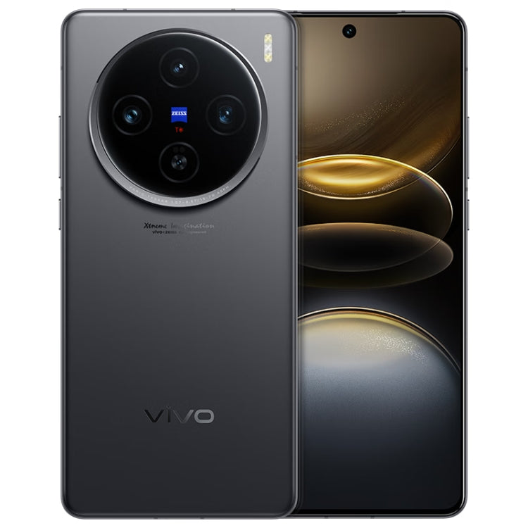 vivo X100s, Triple Back Cameras, 16GB+512GB, Face ID / Fingerprint Identification, 6.78 inch Android 14 OriginOS 4 Dimensity 9300+ Octa Core, OTG, NFC, Network: 5G, Support Google Play (Grey) - vivo by vivo | Online Shopping UK | buy2fix