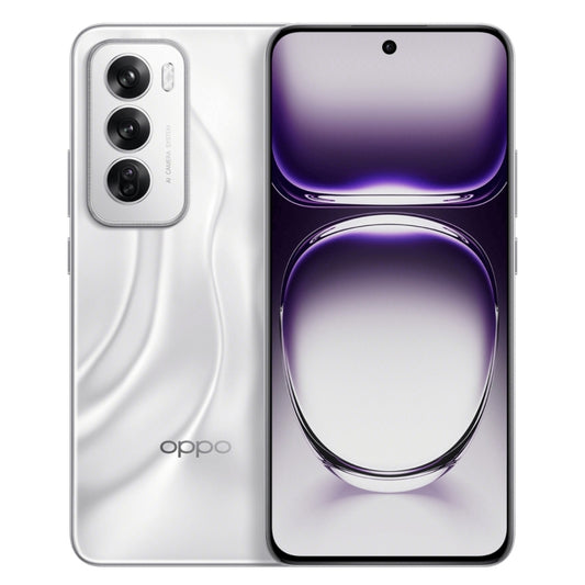 OPPO Reno12 AI Phone, 16GB+256GB, Screen Fingerprint, 6.7 inch ColorOS 14.1 Dimensity 8250 Octa Core up to 3.1GHz, NFC, OTG, Network: 5G (Silver) - OPPO by OPPO | Online Shopping UK | buy2fix