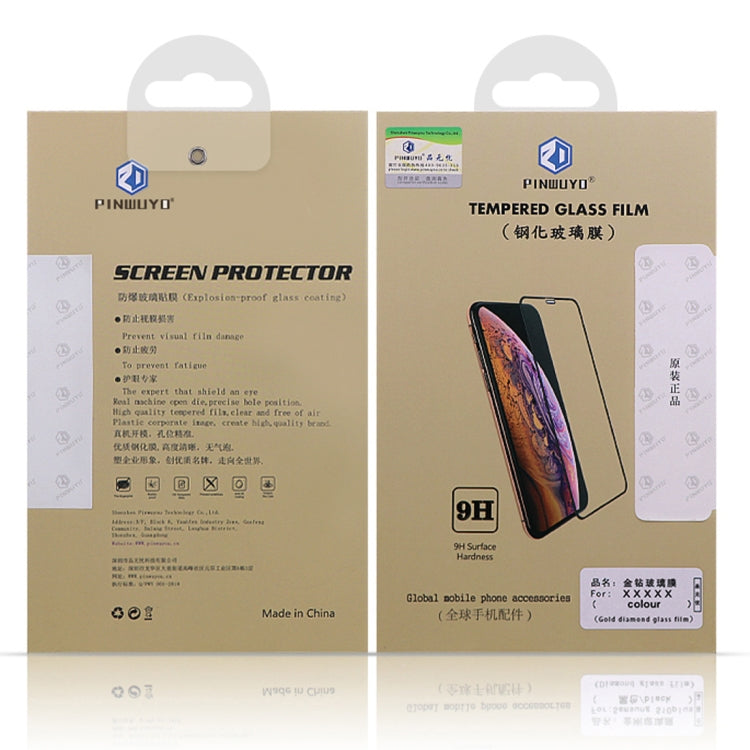 PINWUYO 9H 2.5D Full Screen Tempered Glass Film for Huawei Honor View 20 (Black) - Honor Tempered Glass by PINWUYO | Online Shopping UK | buy2fix