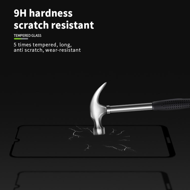 MOFI 9H 2.5D Full Screen Tempered Glass Film for Huawei Enjoy 9e (Black) - Huawei Tempered Glass by MOFI | Online Shopping UK | buy2fix