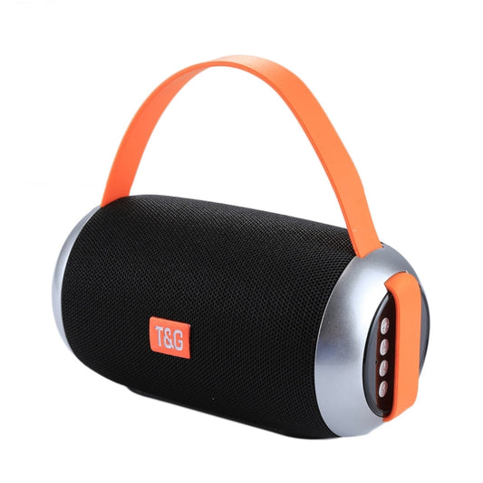 T&G TG112 Portable Bluetooth Speaker, with Mic & FM Radio Function, Support Hands-free & TF Card & U Disk Play(Black) - Desktop Speaker by T&G | Online Shopping UK | buy2fix