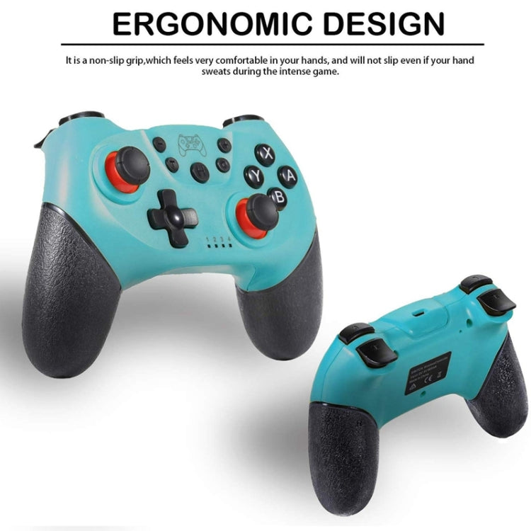 6-axis Bluetooth Joypad Gamepad Game Controller for Switch Pro(Green) - Gamepads by buy2fix | Online Shopping UK | buy2fix