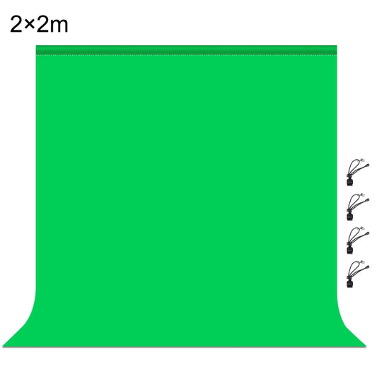 PULUZ 2m x 2m Photography Background Thickness Photo Studio Background Cloth Backdrop(Green) - Solid Color by PULUZ | Online Shopping UK | buy2fix