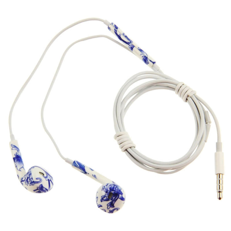 EarPods Wire-controlled Earphone, Random Color & Pattern Delivery - In Ear Wired Earphone by buy2fix | Online Shopping UK | buy2fix