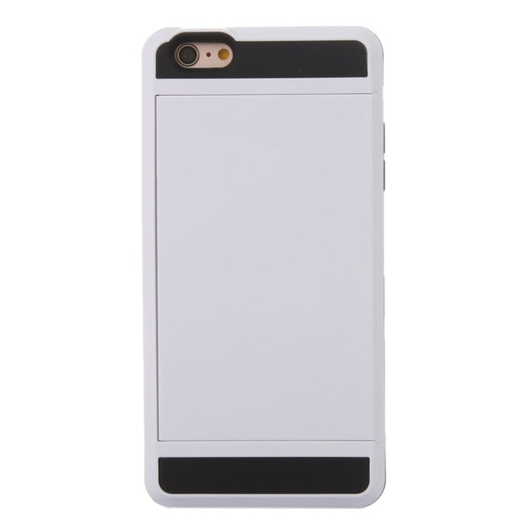 Blade PC + TPU Combination Case with Card Slot for iPhone 6(White) - More iPhone Cases by buy2fix | Online Shopping UK | buy2fix