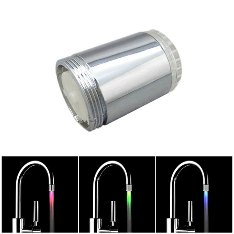 Temperature Sensitive 7 Color Gradient LED Water Faucet Light Water Stream Color Changing Faucet Tap For Kitchen and Bathroom - Shower Head by buy2fix | Online Shopping UK | buy2fix