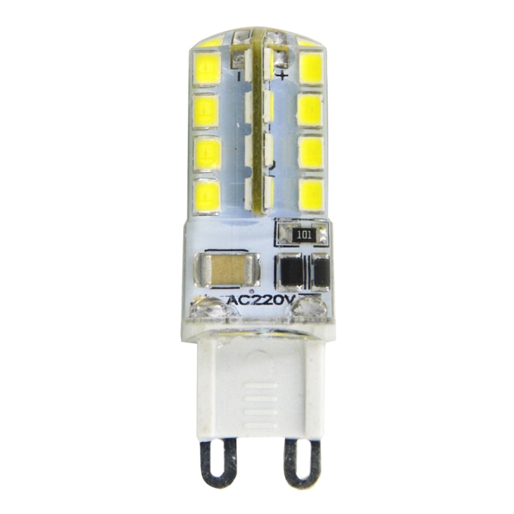 G9 3.5W 240LM  Silicone Corn Light Bulb, 32 LED SMD 2835,AC 220V - LED Blubs & Tubes by buy2fix | Online Shopping UK | buy2fix