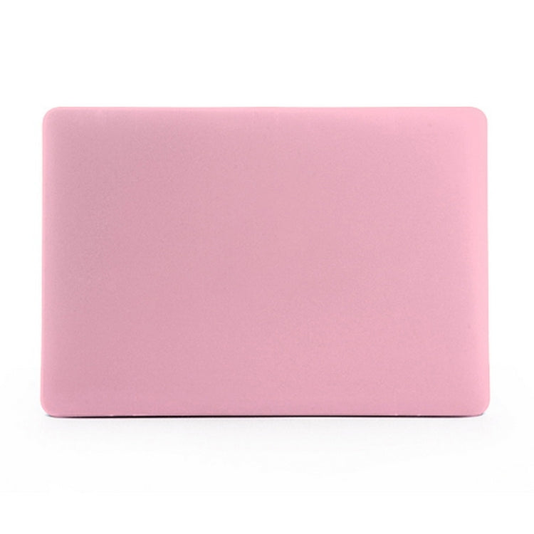 ENKAY for MacBook Pro Retina 13.3 inch (US Version) / A1425 / A1502 4 in 1 Frosted Hard Shell Plastic Protective Case with Screen Protector & Keyboard Guard & Anti-dust Plugs(Pink) - MacBook Pro Cases by ENKAY | Online Shopping UK | buy2fix