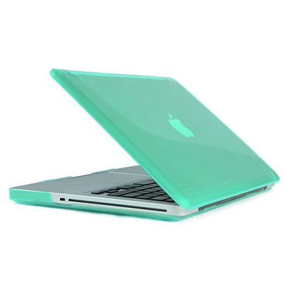 ENKAY for MacBook Pro 15.4 inch (US Version) / A1286 4 in 1 Crystal Hard Shell Plastic Protective Case with Screen Protector & Keyboard Guard & Anti-dust Plugs(Green) - MacBook Pro Cases by ENKAY | Online Shopping UK | buy2fix