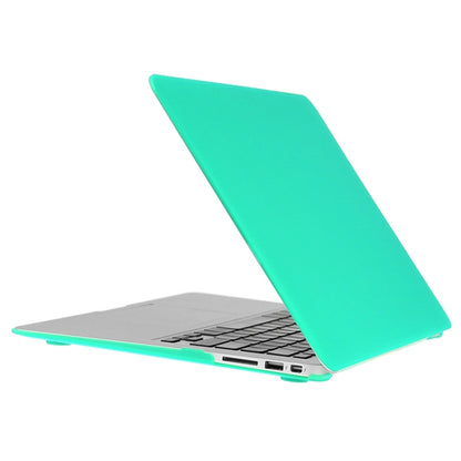 ENKAY for Macbook Air 11.6 inch (US Version) / A1370 / A1465 Hat-Prince 3 in 1 Frosted Hard Shell Plastic Protective Case with Keyboard Guard & Port Dust Plug(Green) - MacBook Air Cases by ENKAY | Online Shopping UK | buy2fix