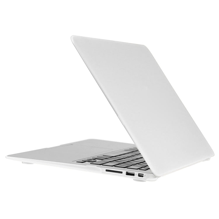 ENKAY for Macbook Air 13.3 inch (US Version) / A1369 / A1466 Hat-Prince 3 in 1 Frosted Hard Shell Plastic Protective Case with Keyboard Guard & Port Dust Plug(White) - MacBook Air Cases by ENKAY | Online Shopping UK | buy2fix