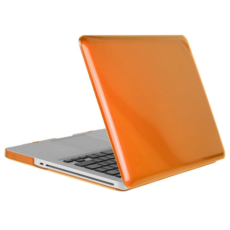 ENKAY for Macbook Pro 13.3 inch (US Version) / A1278 Hat-Prince 3 in 1 Crystal Hard Shell Plastic Protective Case with Keyboard Guard & Port Dust Plug(Orange) - MacBook Pro Cases by ENKAY | Online Shopping UK | buy2fix