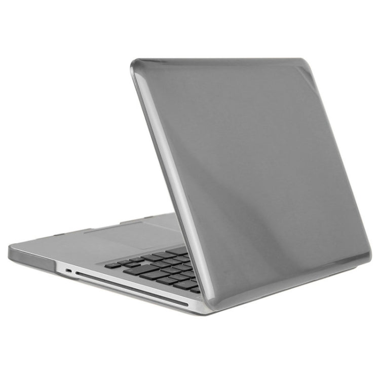 ENKAY for Macbook Pro 15.4 inch (US Version) / A1286 Hat-Prince 3 in 1 Crystal Hard Shell Plastic Protective Case with Keyboard Guard & Port Dust Plug(Grey) - MacBook Pro Cases by ENKAY | Online Shopping UK | buy2fix