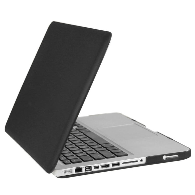 ENKAY for Macbook Pro 13.3 inch (US Version) / A1278 Hat-Prince 3 in 1 Frosted Hard Shell Plastic Protective Case with Keyboard Guard & Port Dust Plug(Black) - MacBook Pro Cases by ENKAY | Online Shopping UK | buy2fix