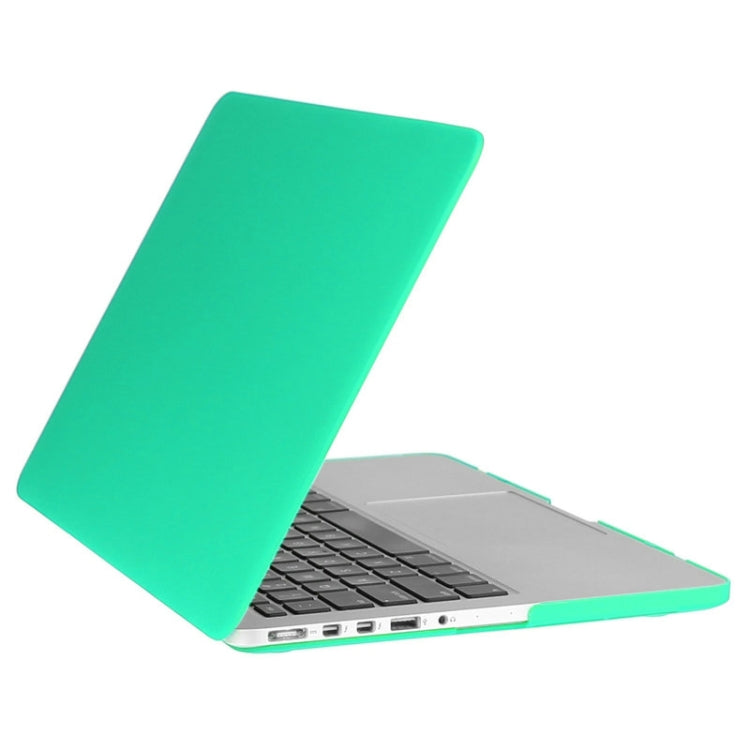 ENKAY for Macbook Pro Retina 13.3 inch (US Version) / A1425 / A1502 Hat-Prince 3 in 1 Frosted Hard Shell Plastic Protective Case with Keyboard Guard & Port Dust Plug(Green) - MacBook Pro Cases by ENKAY | Online Shopping UK | buy2fix