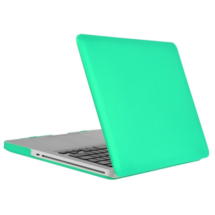 ENKAY for Macbook Pro 15.4 inch (US Version) / A1286 Hat-Prince 3 in 1 Frosted Hard Shell Plastic Protective Case with Keyboard Guard & Port Dust Plug(Green) - MacBook Pro Cases by ENKAY | Online Shopping UK | buy2fix