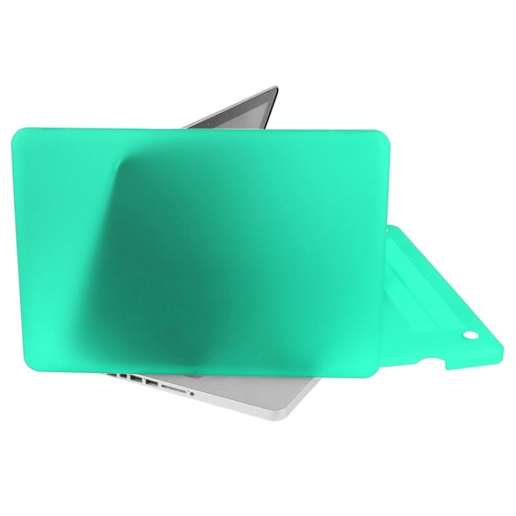 ENKAY for Macbook Pro 15.4 inch (US Version) / A1286 Hat-Prince 3 in 1 Frosted Hard Shell Plastic Protective Case with Keyboard Guard & Port Dust Plug(Green) - MacBook Pro Cases by ENKAY | Online Shopping UK | buy2fix