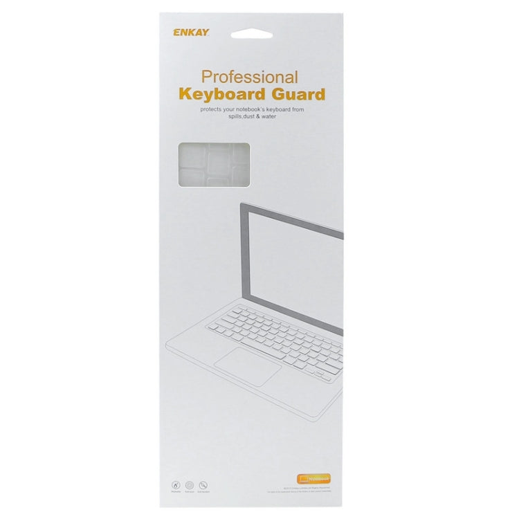 ENKAY for Macbook Pro 15.4 inch (US Version) / A1286 Hat-Prince 3 in 1 Frosted Hard Shell Plastic Protective Case with Keyboard Guard & Port Dust Plug(White) - MacBook Pro Cases by ENKAY | Online Shopping UK | buy2fix