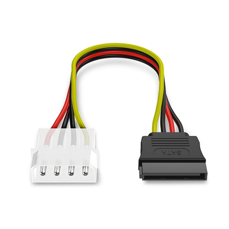 4 Pin IDE to Serial ATA SATA Power Adapter (15cm), Material: Cu - eSATA & SATA & IDE by buy2fix | Online Shopping UK | buy2fix