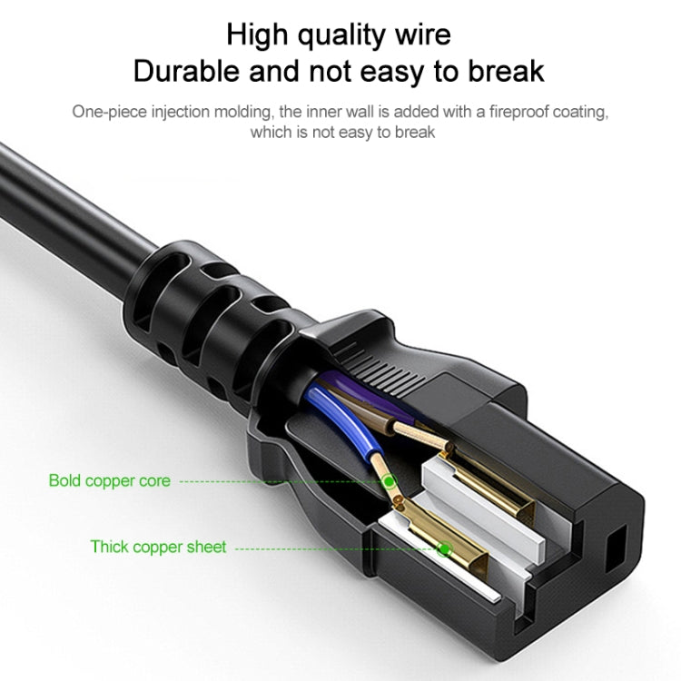 EU Power Cord, Cable Length: 1.2m - Power Cord by buy2fix | Online Shopping UK | buy2fix