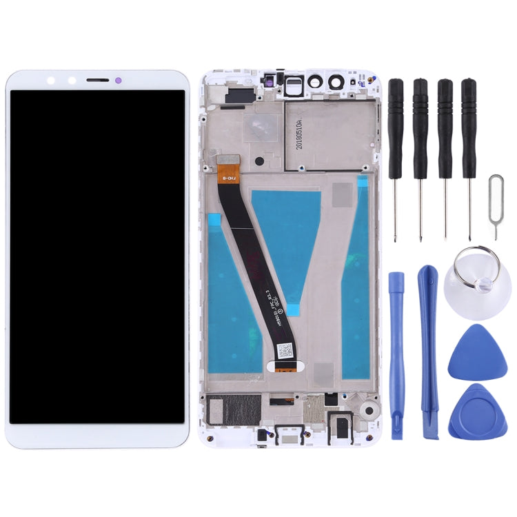 OEM LCD Screen for Huawei Enjoy 8 Plu Digitizer Full Assembly with Frame s(White) - LCD Screen by buy2fix | Online Shopping UK | buy2fix