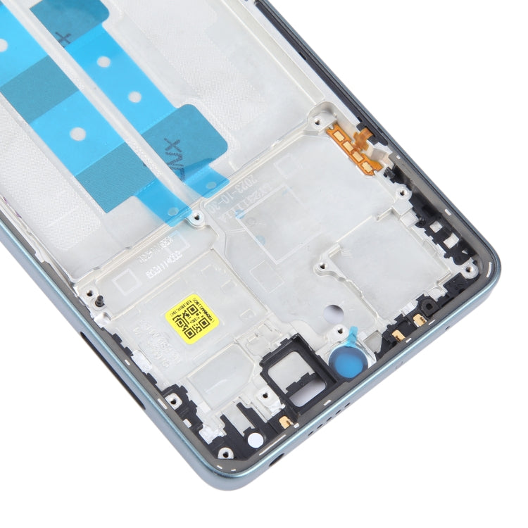 For Xiaomi Poco M6 Pro 4G Original Front Housing LCD Frame Bezel Plate (Blue) - LCD Related Parts by buy2fix | Online Shopping UK | buy2fix