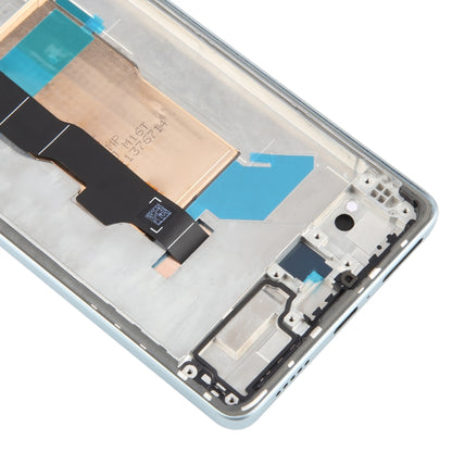 For Xiaomi Poco F5 Original AMOLED Material LCD Screen Digitizer Full Assembly with Frame (Blue) - LCD Screen by buy2fix | Online Shopping UK | buy2fix