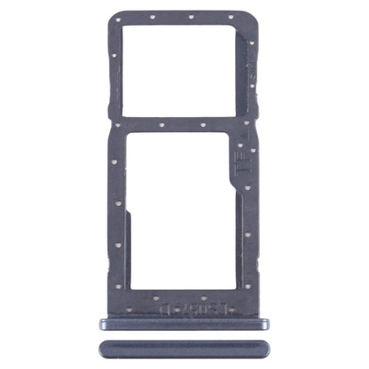 For Alcatel 1L Pro 4065F SIM Card Tray + Micro SD Card Tray (Grey) - Card Tray by buy2fix | Online Shopping UK | buy2fix