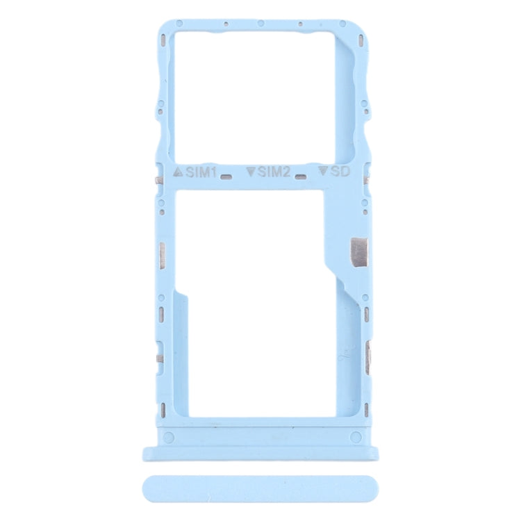 For TCL 305 Original SIM + SIM/Micro SD Card Tray (Blue) - For TCL by buy2fix | Online Shopping UK | buy2fix