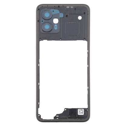 For Motorola Moto G13 Original Middle Frame Bezel Plate (Black) - Frame Bezel Plate by buy2fix | Online Shopping UK | buy2fix