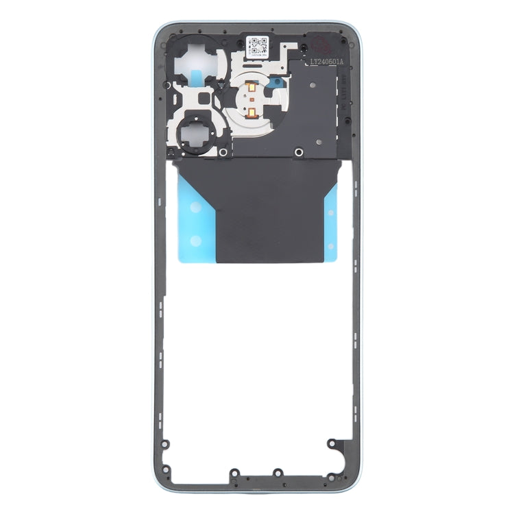 For Xiaomi Redmi 13 4G Original Middle Frame Bezel Plate (Blue) - Frame Bezel Plate by buy2fix | Online Shopping UK | buy2fix