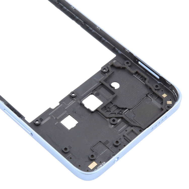 For Xiaomi Redmi A3 Original Middle Frame Bezel Plate (Blue) - Frame Bezel Plate by buy2fix | Online Shopping UK | buy2fix