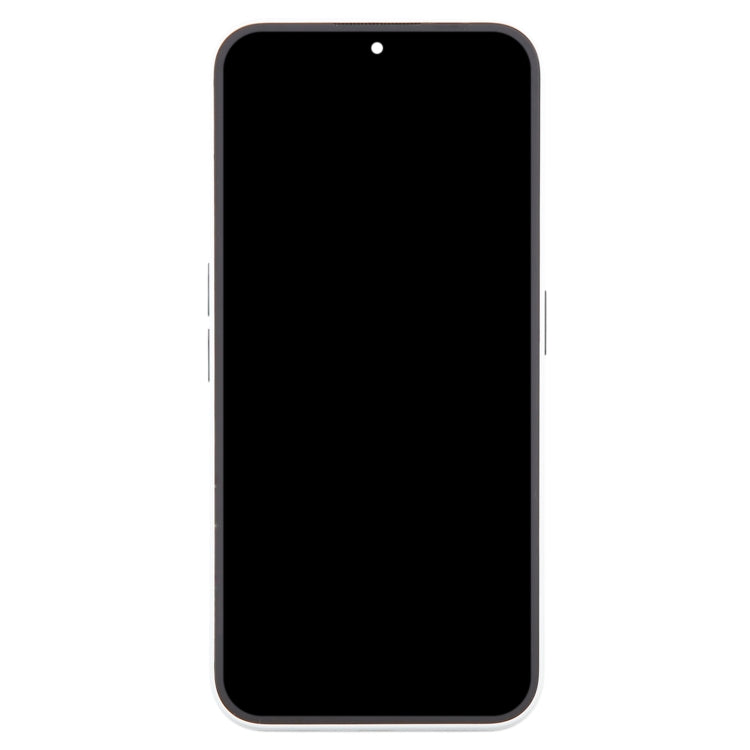 For Nothing Phone (2A) A142 5G Original AMOLED LCD Screen Digitizer Full Assembly with Frame (White) - Others by buy2fix | Online Shopping UK | buy2fix