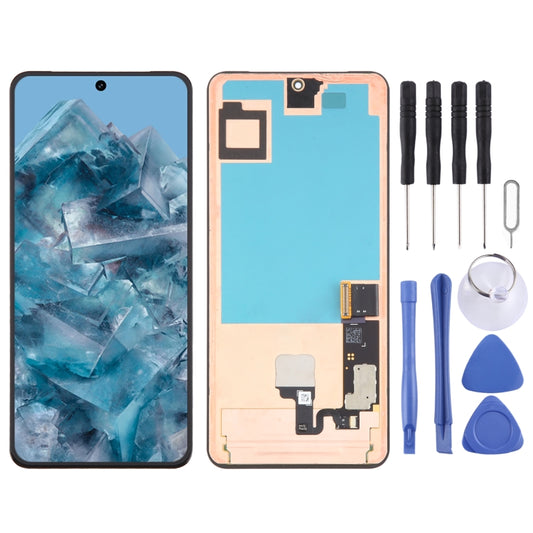 For Google Pixel 8 Pro GC3VE G1MNW Original AMOLED LCD Screen Digitizer Full Assembly, with Fingerprint Sensor Flex Cable - LCD Screen by buy2fix | Online Shopping UK | buy2fix