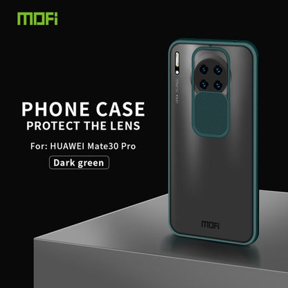 For Huawei Mate 30 Pro MOFI Xing Dun Series PC + TPU Anti-peep Waterproof And Anti-drop All-inclusive Protective Shell, Translucent Frosted(Green) - Huawei Cases by MOFI | Online Shopping UK | buy2fix