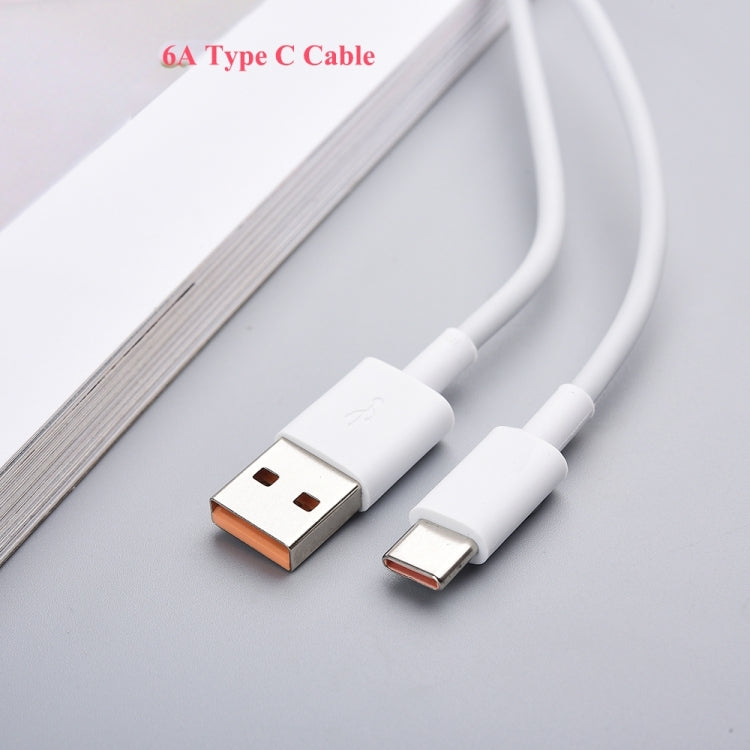 XJ-041 6A USB to USB-C / Type-C Fast Charging Data Cable, Length: 1.5m - USB-C & Type-C Cable by buy2fix | Online Shopping UK | buy2fix