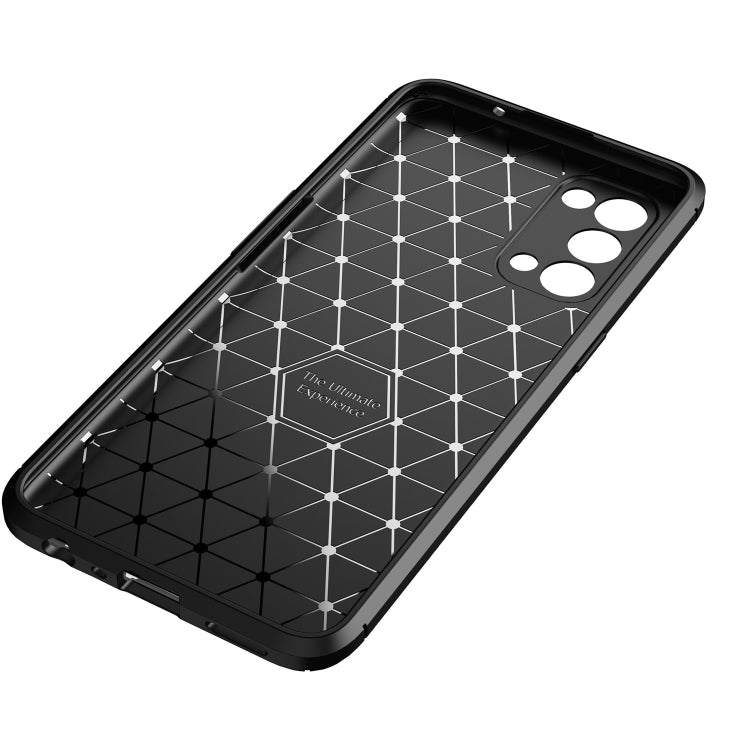 For OPPO Find X3 Neo Carbon Fiber Texture Shockproof TPU Case(Black) - OPPO Cases by buy2fix | Online Shopping UK | buy2fix