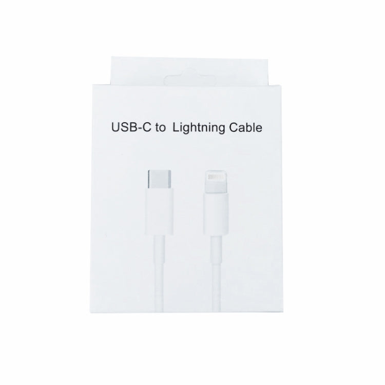 XJ-61 12W USB-C / Type-C to 8 Pin PD Fast Charging Cable, Cable Length:2m - Normal Style Cable by buy2fix | Online Shopping UK | buy2fix