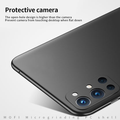 For OnePlus 9R MOFI Frosted PC Ultra-thin Hard Case(Black) - OnePlus Cases by MOFI | Online Shopping UK | buy2fix