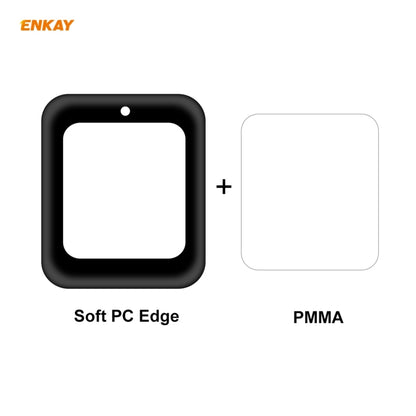 For Redmi Watch 2 PCS ENKAY Hat-Prince 3D Full Screen Soft PC Edge + PMMA HD Screen Protector Film - Screen Protector by ENKAY | Online Shopping UK | buy2fix