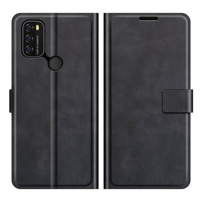 For Blackview A70 Retro Calf Pattern Buckle Horizontal Flip Leather Case with Holder & Card Slots & Wallet(Black) - More Brand by buy2fix | Online Shopping UK | buy2fix