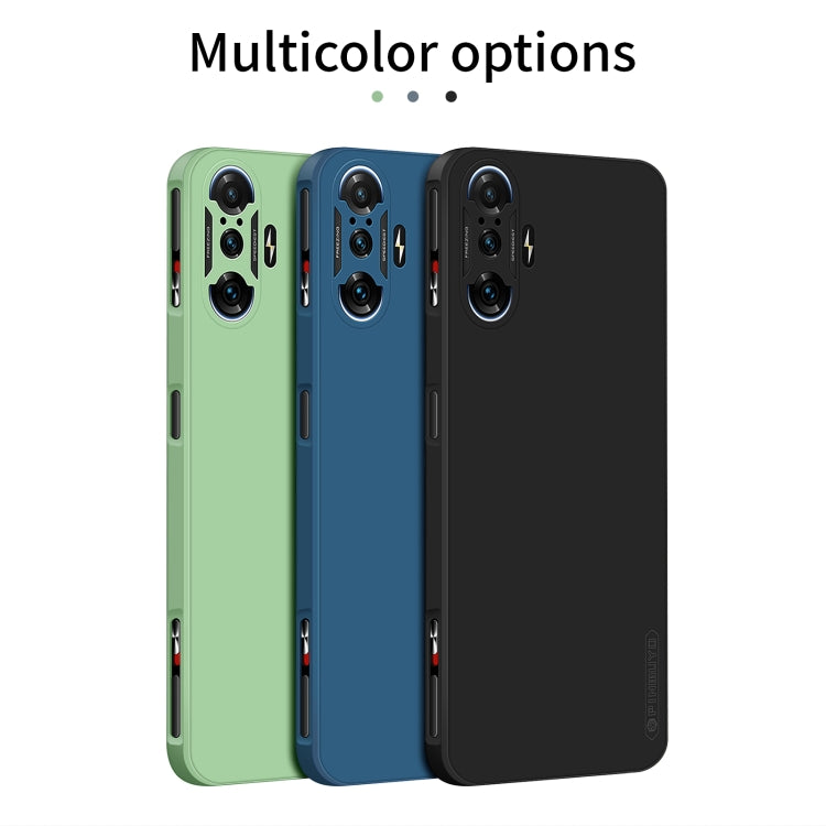 For Xiaomi Redmi K40 Gaming PINWUYO Touching Series Liquid Silicone TPU Shockproof Case(Green) - Xiaomi Cases by PINWUYO | Online Shopping UK | buy2fix