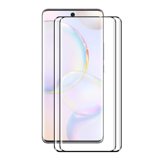 2 PCS For Honor 50 ENKAY 3D Heat Bending Tempered Glass Film - Honor Tempered Glass by ENKAY | Online Shopping UK | buy2fix