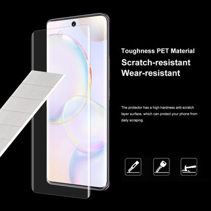 For Honor 50 10 PCS ENKAY Hat-Prince 3D Curved Full Coverage PET Hot Bending HD Screen Protector Soft Film Support Fingerprint Unlock - For Huawei by ENKAY | Online Shopping UK | buy2fix