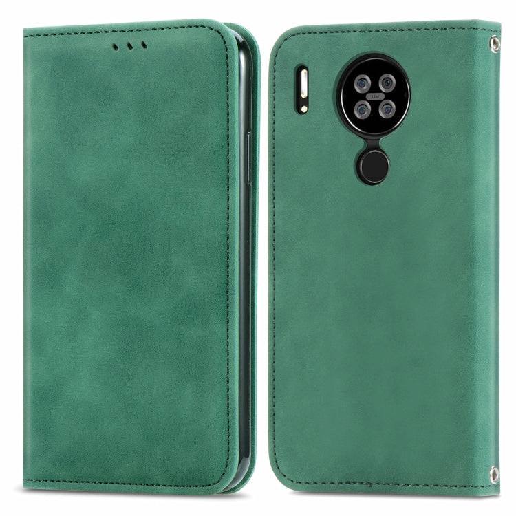 For Blackview A80 / A80s Retro Skin Feel Business Magnetic Horizontal Flip Leather Case with Holder & Card Slots & Wallet & Photo Frame(Green) - More Brand by buy2fix | Online Shopping UK | buy2fix