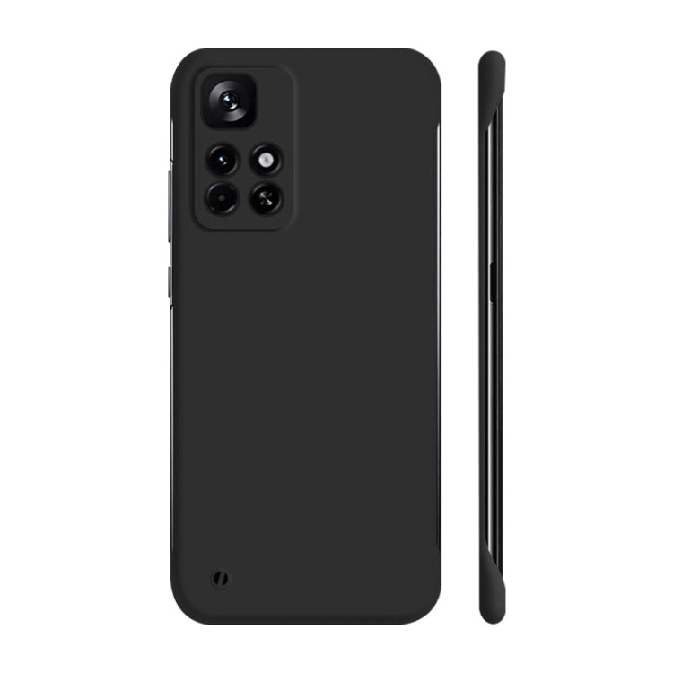 For Xiaomi Redmi Note 11 Pro / Pro+ 5G ENKAY Matte Frameless Hard PC Case(Black) - Xiaomi Cases by ENKAY | Online Shopping UK | buy2fix