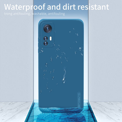 For Xiaomi 12 Pro PINWUYO Liquid Silicone TPU Phone Case(Green) - Xiaomi Cases by PINWUYO | Online Shopping UK | buy2fix