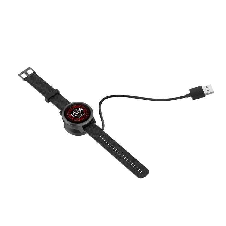 For Garmin Forerunner 645 Music Integrated Watch Charger With Data Transmission Function(Black) - Charger by buy2fix | Online Shopping UK | buy2fix