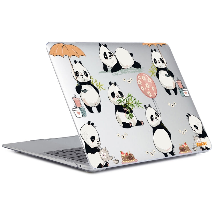 ENKAY Animal Series Pattern Laotop Protective Crystal Case For MacBook Pro 13.3 inch A2251 / A2289 / A2338 2020(Panda) - MacBook Pro Cases by ENKAY | Online Shopping UK | buy2fix