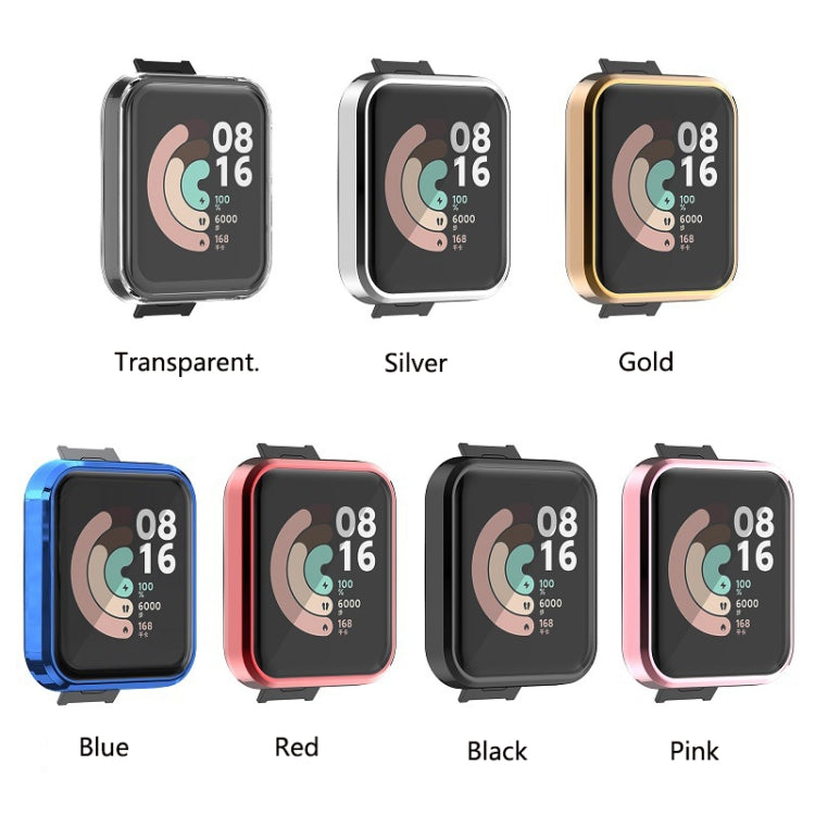 For Xiaomi Redmi Watch TPU Integrated Protective Case(Black) - Watch Cases by buy2fix | Online Shopping UK | buy2fix